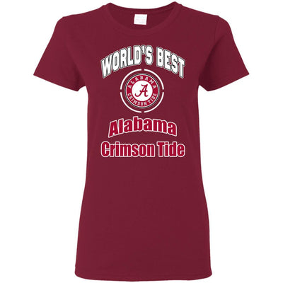 Amazing World's Best Dad Alabama Crimson Tide T Shirts
