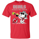 New Jersey Devils Make Me Drinks T-Shirt