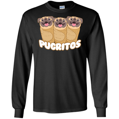 Pug - Pugritos T Shirts