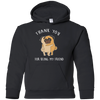 Interesting Black Gifts For Pug T Shirts Thank You For Being My Friend