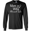 Mama Wife Blessed Life T Shirts V4