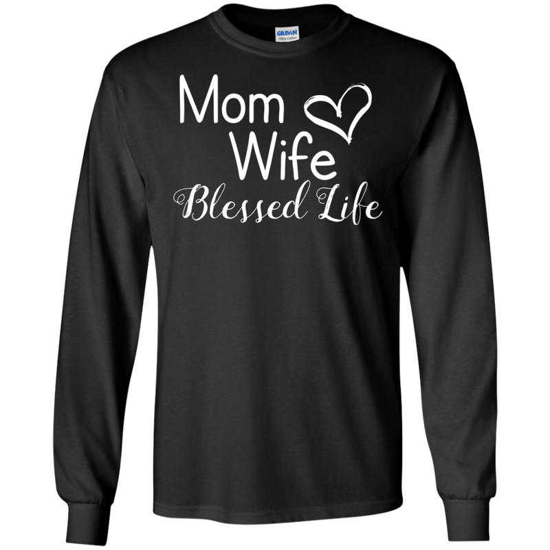 Mama Wife Blessed Life T Shirts V4