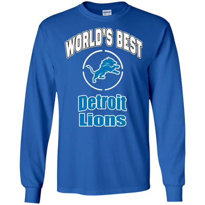 Amazing World's Best Dad Detroit Lions T Shirts