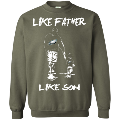 Happy Like Father Like Son Philadelphia Eagles T Shirts