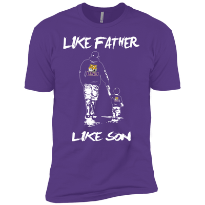 Happy Like Father Like Son LSU Tigers T Shirts