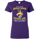 I'm Not Wonder Woman Minnesota Vikings T Shirts