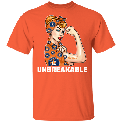 Beautiful Girl Unbreakable Go Houston Astros T Shirt