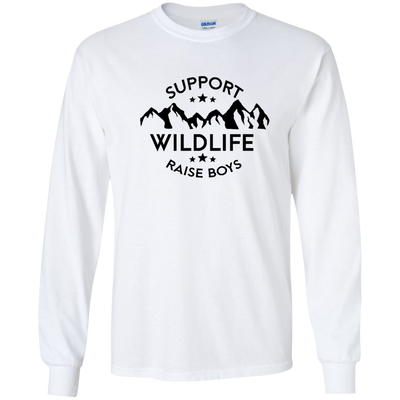 Support Wildlife Raise Boys T Shirts V2