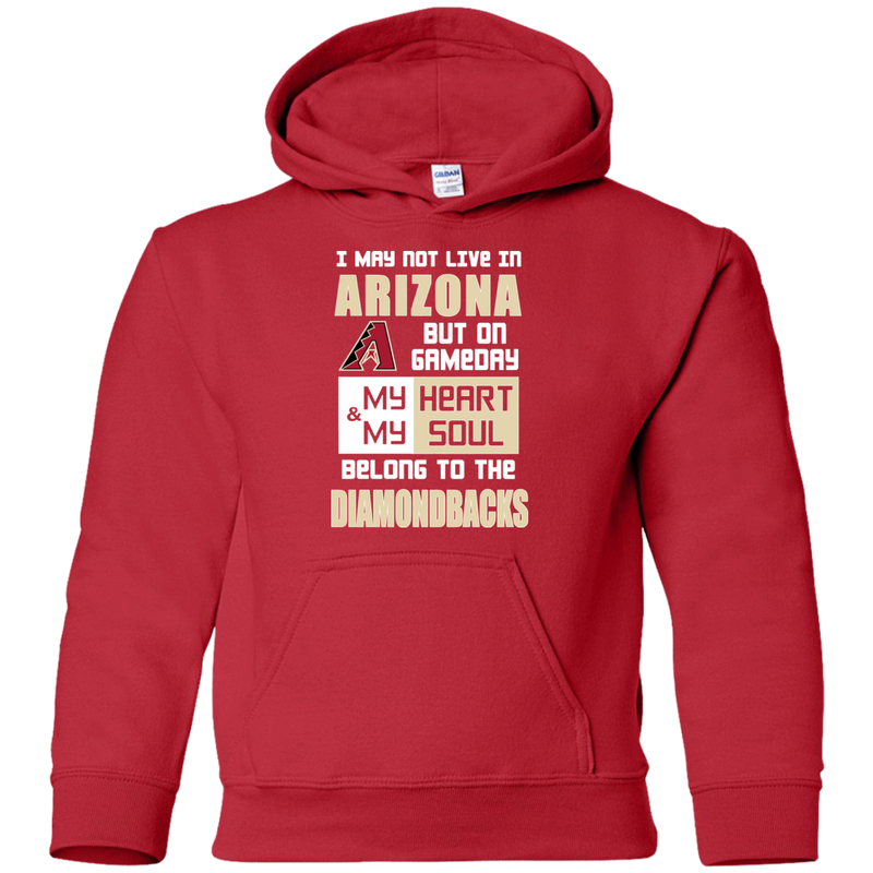 My Heart And My Soul Belong To The Arizona Diamondbacks T Shirts
