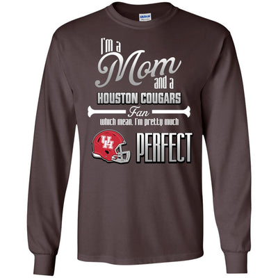 Cool Pretty Perfect Mom Fan Houston Cougars T Shirt