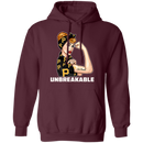 Beautiful Girl Unbreakable Go Pittsburgh Pirates T Shirt