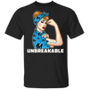 Beautiful Girl Unbreakable Go Miami Marlins T Shirt