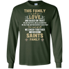 We Are A New Orleans Saints Family T Shirt