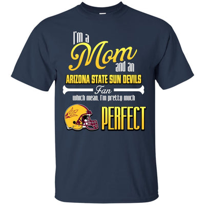 Cool Pretty Perfect Mom Fan Arizona State Sun Devils T Shirt