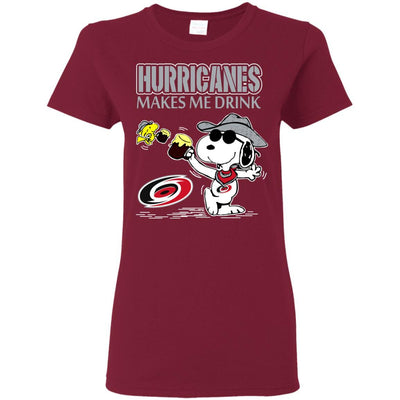 Carolina Hurricanes Make Me Drinks T Shirt