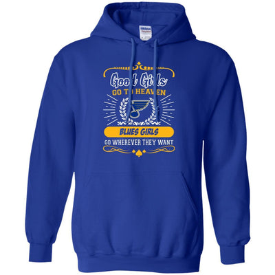 Good Girls Go To Heaven St. Louis Blues Girls T Shirts