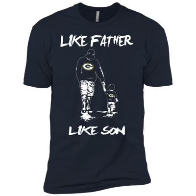 Happy Like Father Like Son Green Bay Packers T Shirts