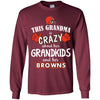 This Grandma Is Crazy About Her Grandkids And Her Cleveland Browns T Shirt