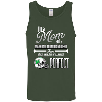 Cool Pretty Perfect Mom Fan Marshall Thundering Herd T Shirt