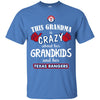 Funny This Grandma Is Crazy About Her Grandkids And Her Texas Rangers T Shirts