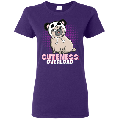 Pug Cuteness Overload T Shirts