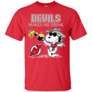 New Jersey Devils Make Me Drinks T-Shirt