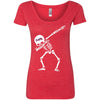 Dabbing Skull Atlanta Braves T Shirts