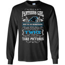 She Will Do It Twice And Take Pictures Carolina Panthers T Shirt