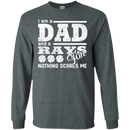 I Am A Dad And A Fan Nothing Scares Me Tampa Bay Rays T Shirt