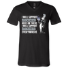 I Will Support Everywhere Colorado Rockies T Shirts