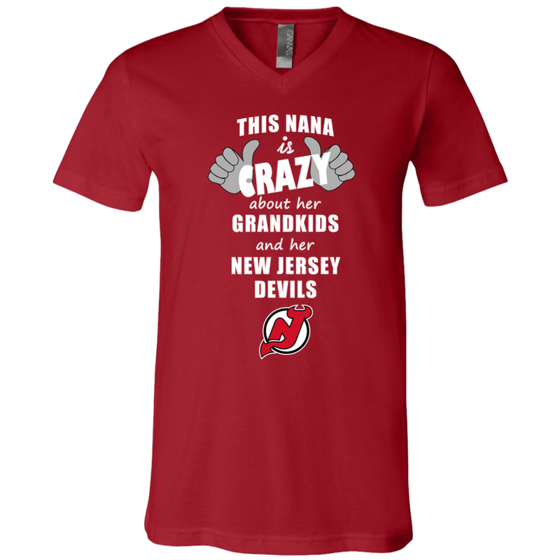 This Nana Is Crazy About Her Grandkids And Her New Jersey Devils T Shirts