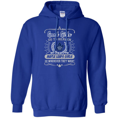 Good Girls Go To Heaven Toronto Maple Leafs Girls T Shirts