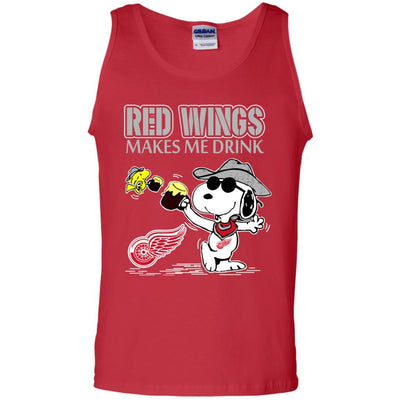 Detroit Red Wings Make Me Drinks T Shirt