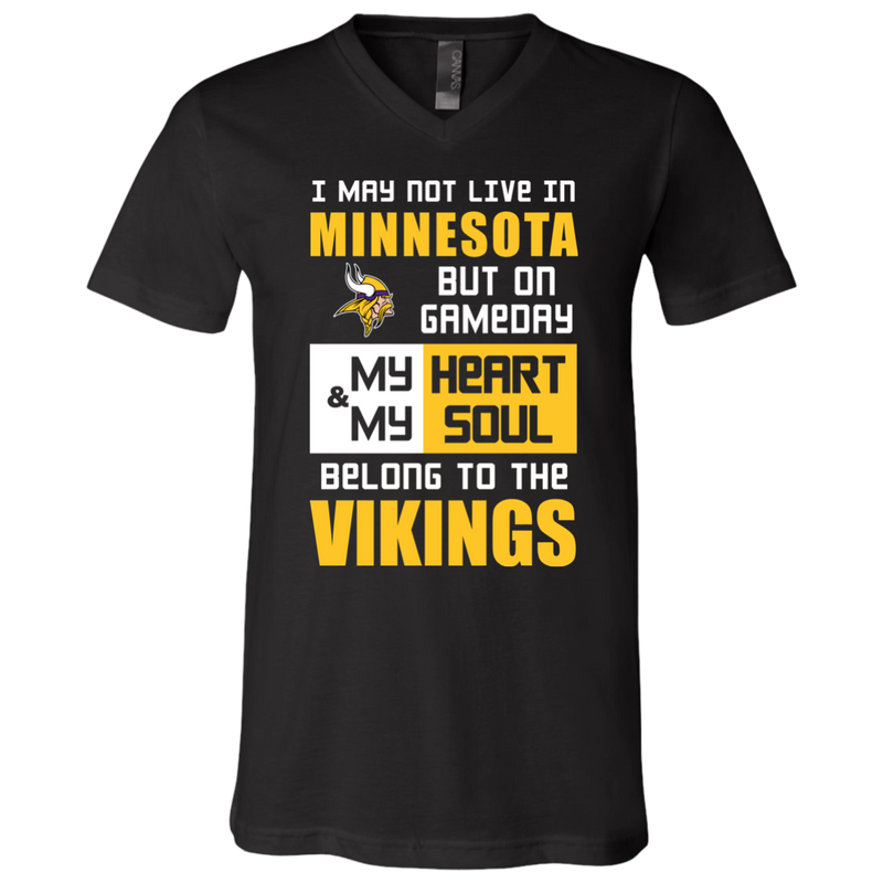 My Heart And My Soul Belong To The Minnesota Vikings T Shirts