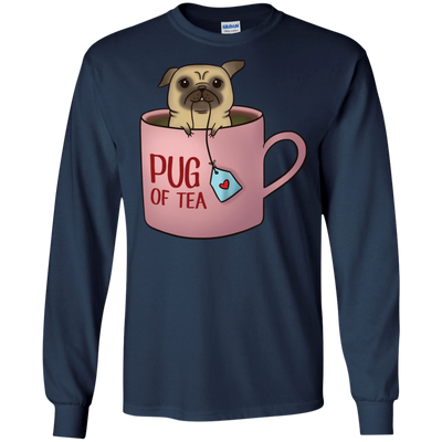 Pug Of Tea Pug T Shirts