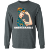 Beautiful Girl Unbreakable Go Jacksonville Jaguars T Shirt