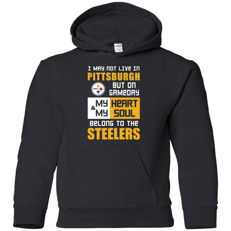 My Heart And My Soul Belong To The Pittsburgh Steelers T Shirts