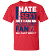 I Hate Being Sexy But I Am A Los Angeles Angels Fan T Shirt