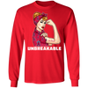 Beautiful Girl Unbreakable Go Los Angeles Angels T Shirt