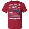 Colorado Avalanche You're My Favorite Super Hero T Shirts