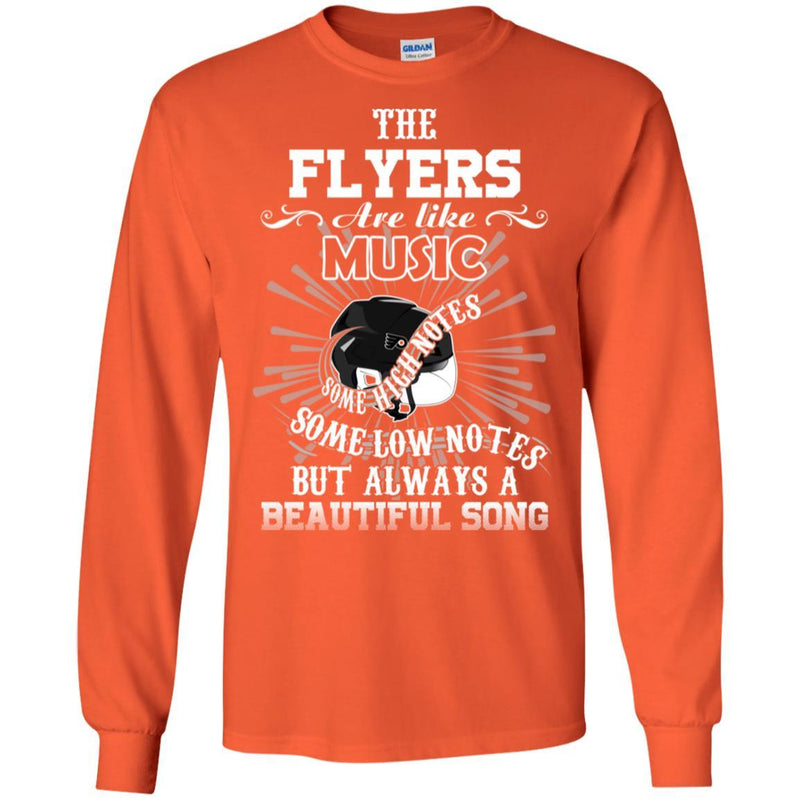 The Philadelphia Flyers Are Like Music T Shirt