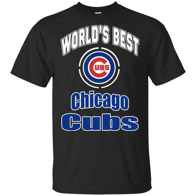 Amazing World's Best Dad Chicago Cubs T Shirts