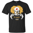 IT Horror Movies Calgary Flames T Shirts