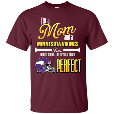 Cool Pretty Perfect Mom Fan Minnesota Vikings T Shirt