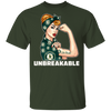 Beautiful Girl Unbreakable Go Oakland Athletics T Shirt