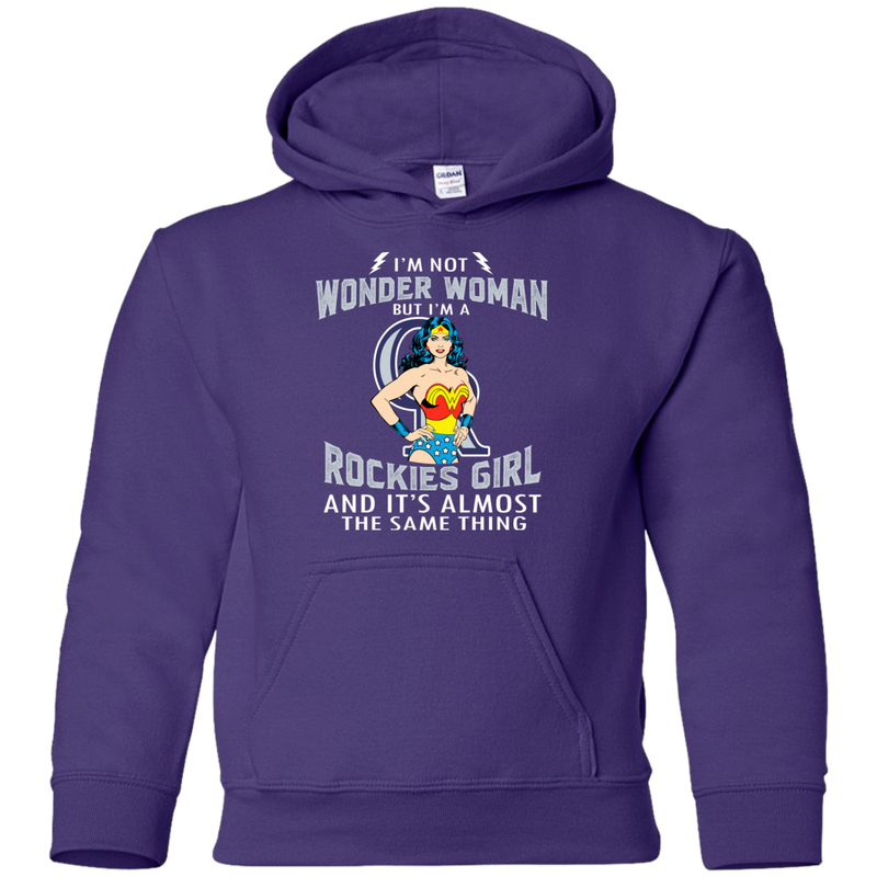 I'm Not Wonder Woman Colorado Rockies T Shirts
