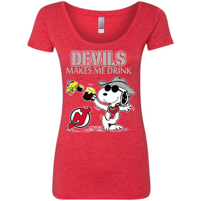 New Jersey Devils Make Me Drinks T-Shirt