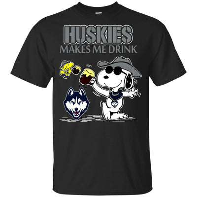 Connecticut Huskies Make Me Drinks T Shirt