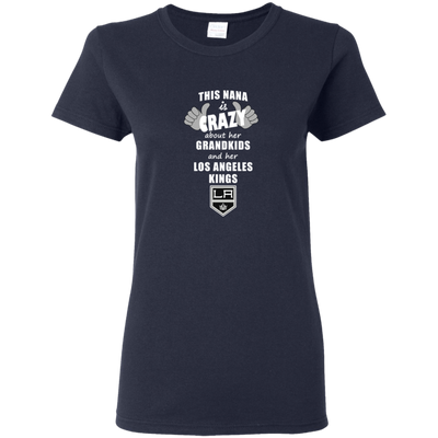 This Nana Is Crazy About Her Grandkids And Her Los Angeles Kings T Shirts