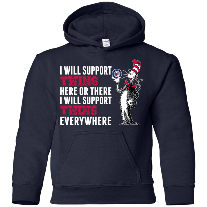 I Will Support Everywhere Minnesota Twins T Shirts